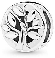 FGT Family Tree Charm Compatible with Pandora Reflexions Bracelets Sterling Silver Tree of Life Birthday Women