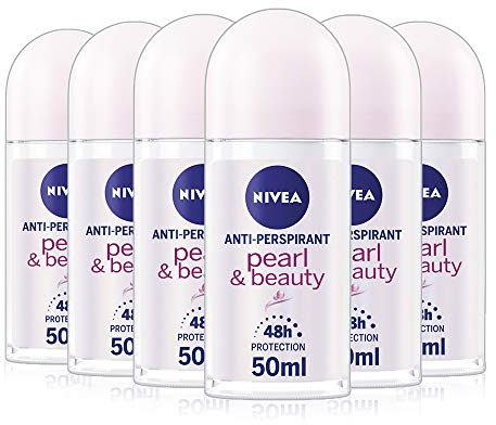 NIVEA Deo Pearl & Beauty Roll On Pack of 6
