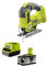 Pack scie sauteuse pendulaire RYOBI 18 V One+ R18JS-0-1 batterie 18V One+ 4.0Ah LithiumPlus - 1 chargeur rapide 2.0Ah Lithium-ion RC18120-140