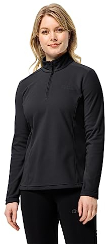 Jack Wolfskin Damen Taunus Hz W Fleecepullover, Schwarz, XXL EU