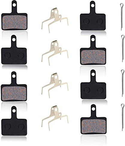 4 Paare Bremsbeläge Fahrrad Scheibenbremsbeläge Fahrrad Bremsbelag Resin für B01S, B03S,B05S Fahrrad Bremsen Scheibenbremse Verschleißfest für Tektro M315.355.375.395.416.446.447.475.515.525.575