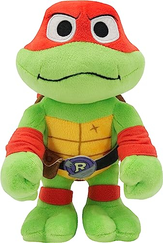 TEENAGE MUTANT Ninja Turtles Mutant Mayhem - 20 cm Raphael Plüschfigur zum Kuscheln und Spielen, tolles Geschenk für TMNT-Fans ab 3 Jahren, HRC79