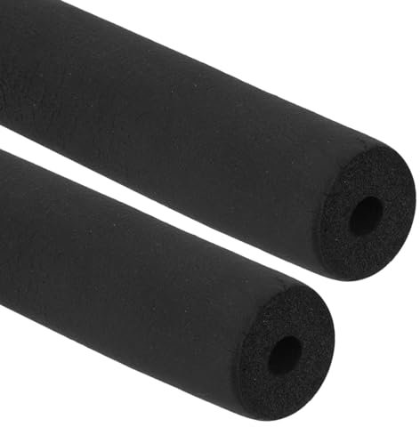 PATIKIL 3/8(10mm) ID x 6Ft x 0.35 Pipe Insulation Foam Tube, 2 Pack Pipe Cover Wrap Roll Bar Padding Tubing for Handle Grip HVAC Air Conditioner Units