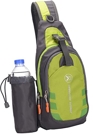 Sosoport Detachable Water Bottle Holder Sling Bag Women Sports Crossbody Bag Comfortable for Hiking Travel