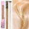 WENNALIFE Hair Tinsel Clip In, 6 Stück Gold 60cm Haar Lametta Glitzer Haarsträhnen Kit Lametta für die Haare Glitzer Haare Festival Party Haar Glitzer Tinsel Hair Fairy Hair für Mädchen
