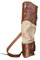 JIAYUTOO Wikinger Pfeil Köcher Halter Mittelalterliche Retro Waist Hanging PU Leder Ritter Pfeil Köcher Tasche Outdoor Bogenschießen Zubehör für Cosplay