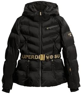 Superdry Damen Luxe Ski-Steppjacke