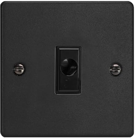 Varilight 16A Flex Outlet Plate Matt Black