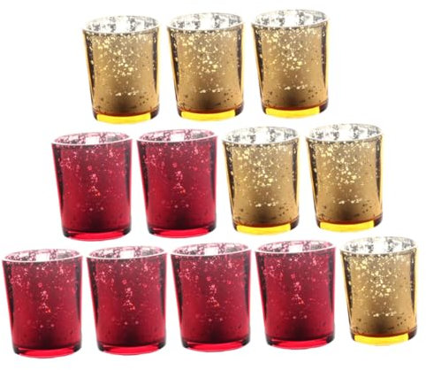 IMIKEYA Einzigartiger Kerzenhalter Aus Glas Heimdekoration Für Hochzeit Abendessen Weihnachten Halloween