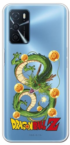Personalaizer Originalhülle, kompatibel mit Oppo A16, Design Dragon Ball Z, Shenron und Dragonballs, Silikonhülle, transparent, flexibel
