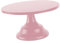 UTHCLO 1 Pz tortiera alzata porta torte rustico alzata per torte nuziali piatto da portata nero vassoi per dolci torta per tavolo da dessert ferro da stiro rosa