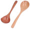 Pongnas Cucharadas de Madera, Cucharas de Madera Sopa de Cucharas de por de de Sopa de de Ramen de de 2 Piezas para Uso en Casa y Restaurante para Uso de Restaurantes