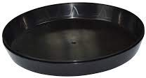 2 x CLEAR SAUCER (30cm)