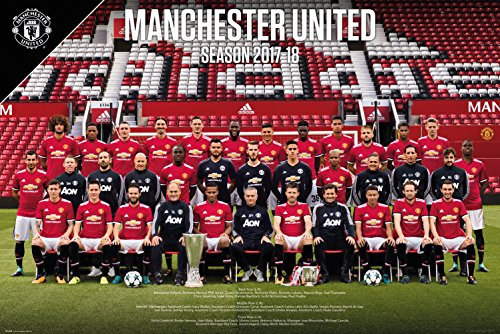 GB eye Ltd Manchester United, Team Photo 17/18, Maxi Poster 61x91.5cm