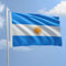 AL PRODUCTION Bandera Argentina 100 x 150 cm de poliéster náutico 115 gr/m² con doble pliegue perimetral, cuerda y revestimiento. Apta tanto para entrada y salida