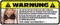 Fun Sticker lustig fürs Auto Jdm Aufkleber Airbag Warnung Funaufkleber Spruch Tuning Autoaufkleber