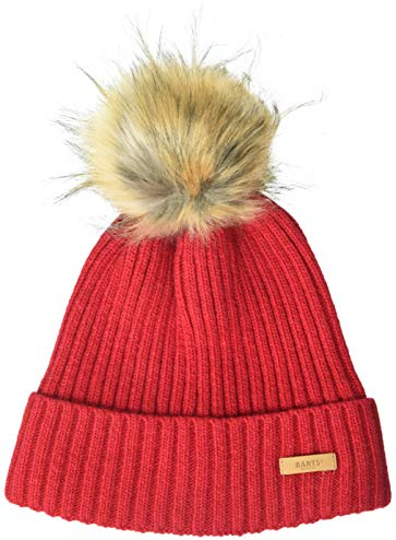 Barts Damen Augusti Beanie Wintermütze, RED, Uni