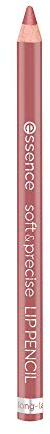 essence soft & precise LIP PENCIL, Lippenkonturenstift, weich & präzise, langanhaltend, Nr. 101 my choice, rot, langanhaltend, farbintensiv, natürlich, vegan, Nanopartikel frei (0,78g)