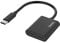 Hama USB C Splitter - 2in1 Audio Ladeadapter Mit 2x C Buchsen (Daten und Power) für Tablet, Smartphone, Kopfhörer, Lautsprecher