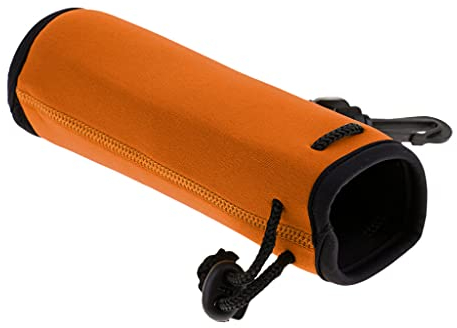 Amagogo Flaschenhülle Neopren 500ml Flaschentasche Trinkflasche Wasserflasche, Orange