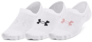 Under Armour Essential UltraLowTab 3pk Laufsocken Weiß Herren