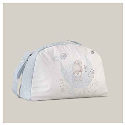 Interbaby Bolso maternal Bear Sleeping azul