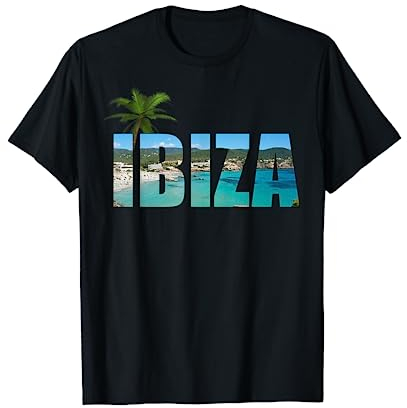 Ibiza Espana Beach Palm Tree - Camiseta para fiesta de destino Camiseta