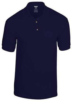 Gildan Unisex Dryblendâ Adult Jersey Polo Poloshirts, Marineblau, XXXL