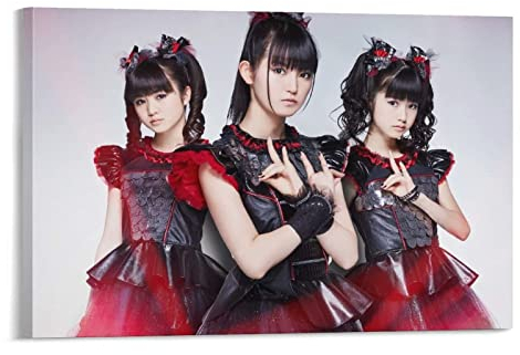 TSALF Leinwand Wandkunst Malerei Kein Rahmen Klassisches Sänger-Poster Babymetal 6 Familien-Schlafzimmer-Arbeitszimmer-Dekor-Poster 60x90cm