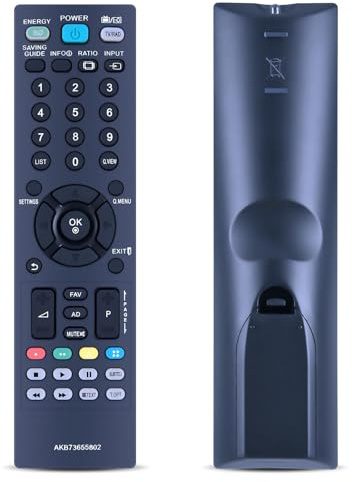 GOUYESHO AKB73655802 Mando a Distancia de Repuesto para LG TV 19LS3500 22LS3500 26LS3500 26LT360C 32LS3400 32LS3450 32LT360C 32CS460 37LS56000 42LS3400 47LS5600 50PA550T-ZB 50PA650T-ZA