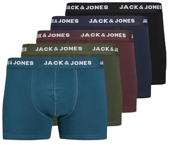 Jacteo Solid Trunks 5 Pack