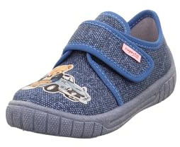 Superfit Jungen Bill Hausschuh, Blau 8070, 24 EU