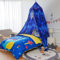 Odot Betthimmel Babybett, Bunte Sterne Betthimmel Mädchen und Jungen Himmelbett Vorhänge Kinder Baldachin Kinderzimmer Rund Hängende Princess Moskitonetz für Babyzimmer (65cm,Lila Stern)