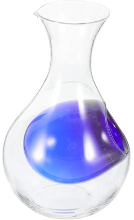 KICHOUSE Weinkaraffe Aus Glas Für Wein Whisky Dekanter Mit Schnelldekanter Funktion Weinspender Für Zuhause Bar Pub