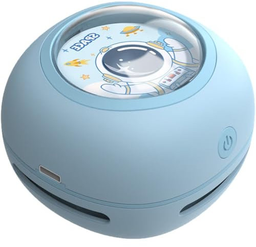 Desktop Vacuum Cleaner Rechargeable Mini Table Dust Sweeper Cleaning Vacuum Cute Cartoon Vacuum for Piano Desk Keyboard