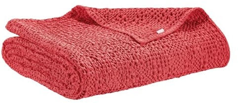 Vivaraise Tana Plaid himberrot 180 x 260 cm