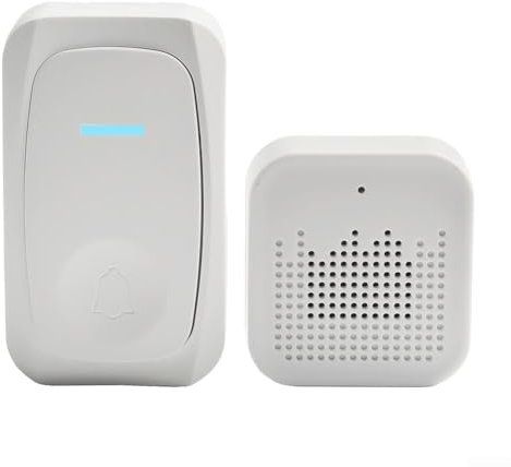 HEIBTENY Wireless doorbell Ding Dong machine Strong Wireless Signal Up To 200M Cordless Doorbell Waterproof With 3 Volume Levels And Multiple Ringtone Options
