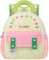 GAGAKU Kinderrucksack Mädchen für 2-5 Jahre 30cm Nylon Kindergartenrucksack Mini Tagesrucksack Reisetasche mit Brustschnalle Kleinkind Rucksack - Rosa Blumen