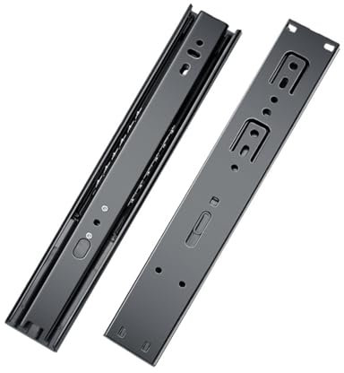 Soft-Close Drawer Runners, 14-Inch/350mm 1 Pair Ultra Quiet Slides for Gentle and Effortless Movement, Ideal for Bedroom and Study Room