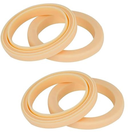 3-Pack Silicone Steam Ring, Brew Head Gasket 54mm Parts for Espresso Machine 878/870/860/840/810/500/450/500/870(4pcs)