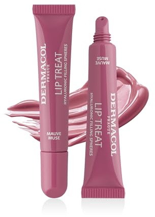 Dermacol Lip Treat Hydrating Tinted Lip Gloss, Plumps & Smooths 10ml - no.6