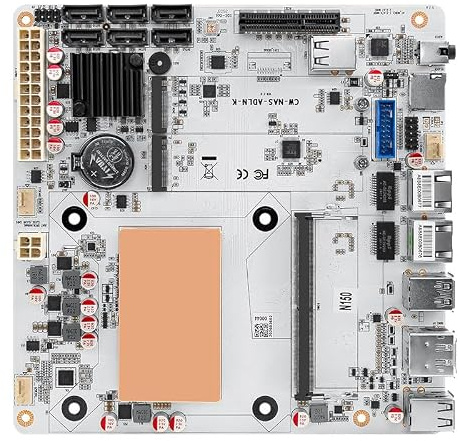 SIENSNET N150 NAS Motherboard 6bay, 4-Kern Low-Power Prozessor, 6 x SATA3.0, 2 x 2.5G i226-V, 2 x M.2, 1 x PCIE3.0, DDR5 mainboard