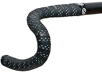Bike Ribbon Drops Double Layer Bar Tape, Schwarz (Black/Light Blue), One Size
