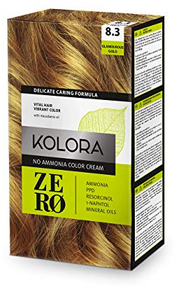 KOLORA ZERO Glamorouse Gold, kein Ammoniak, Haarfarbe