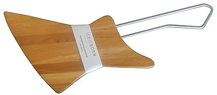 ICEBORN Schneidebrett GITARRE Explo Eiche mit Edelstahl Gitarrenhals und Silikonfüße