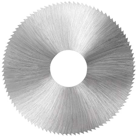 sourcing map HSS-Sägeblatt, 80 mm, 108 Zähne, Kreissägeblatt, 1 mm dick, mit 22 mm Dorn