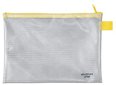 Veloflex 2705000 Reißverschlusstasche (12x DIN A5)