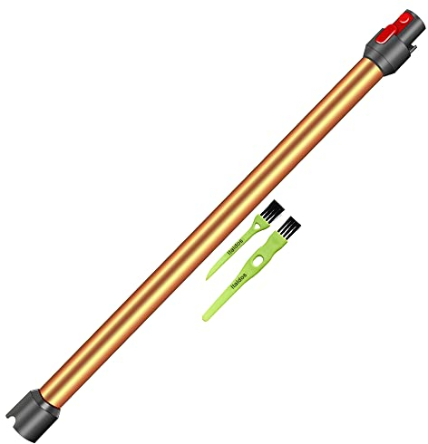 Italdos Tubo Telescopico Asta Rigida Prolunga compatibile per Dyson V11 V10 V15 V8 V7 Lunghezza 73cm Tubo a Sgancio Rapido - Arancione