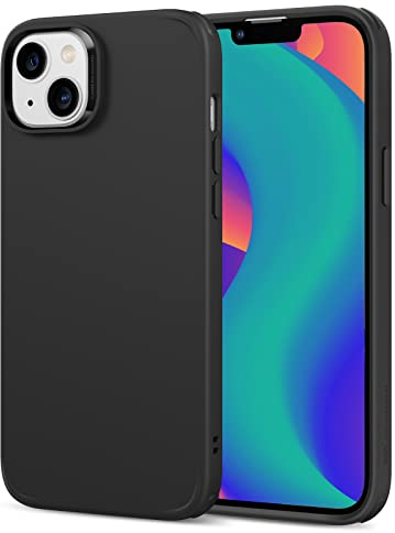 ESR Classic Hybrid Magnet Hülle mit HaloLock, kompatibel mit iPhone 14 Max, kompatibel mit MagSafe, Militärnorm Schutz, vergilbungsbeständig, Kratzfeste Rückseite, Schwarz