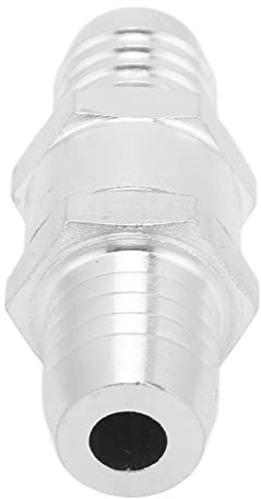 Einweg-Inline-Rückschlagventil Rückschlagventil Luft Wasser Gas Rückschlagventil Aluminiumlegierung für Kraftstoff Benzin Öl Benzin Wasser (16mm)